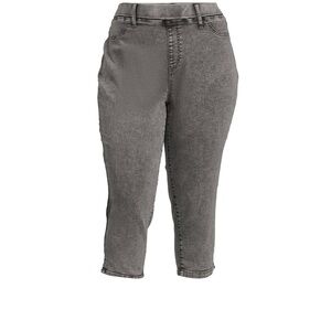 NWT 4X Women's Gray Capri